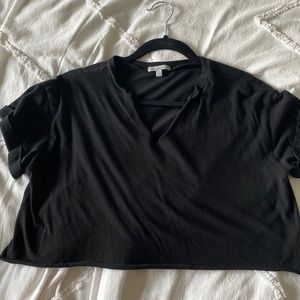 Black Crop Top